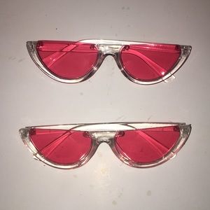 Red sunglasses